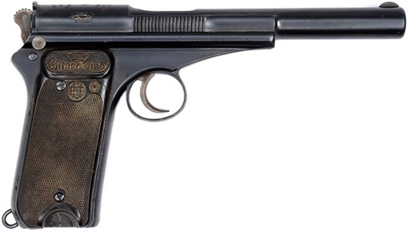 Пистолет Campo Giro 1913-16 под патрон 9 мм Bergmann-Bayard
