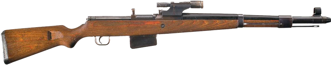 Самозарядная винтовка G41 с оптическим прицелом ZF 41