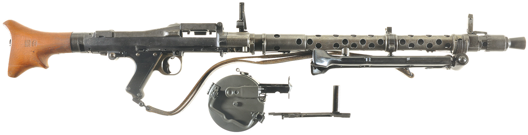 Немецкий пулемёт второй мировой войны MG 34 (нем. Maschinengewehr 34)