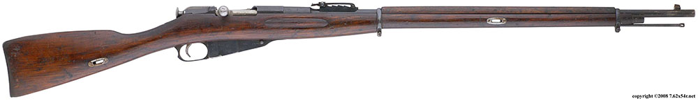 Трёхлинейная винтовка образца 1891 года с прицелом системы Коновалова