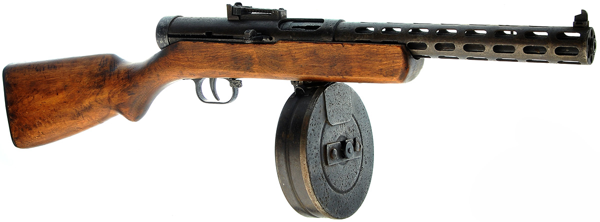 Пистолет-пулемёт Дегтярёва образца 1934/38 гг. с дисковым магазином