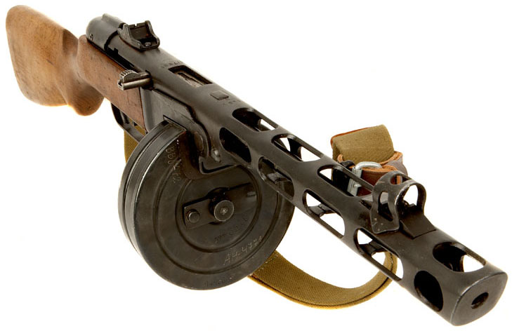 Пистолет-пулемёт Шпагина – Стрелковое оружие во Второй мировой войне