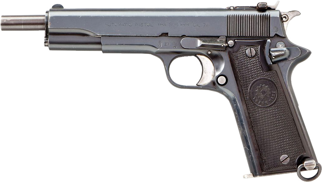 Пистолет Star Modelо A под патрон 7,63×25 мм Mauser с удлинённым стволом