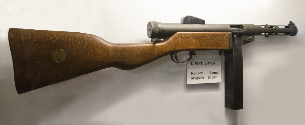 Пистолет-пулемёт m/37-39 укороченным стволом