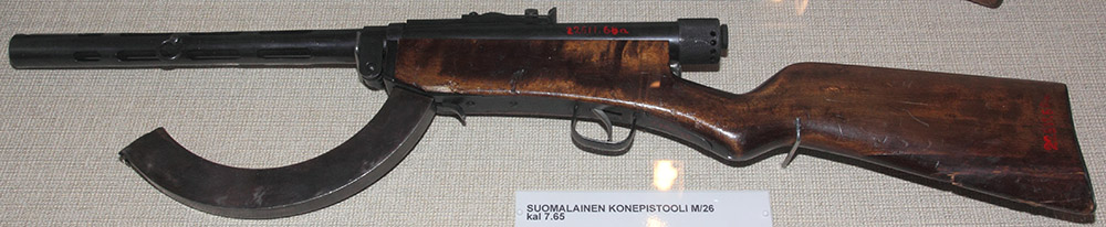 Пистолет-пулемёт Suomi m/26